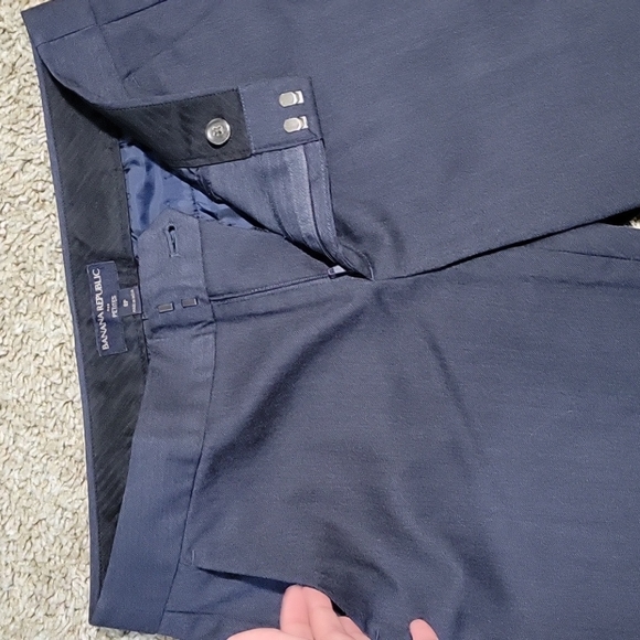 Banana Republic Dark Grey Slacks - Picture 3 of 7